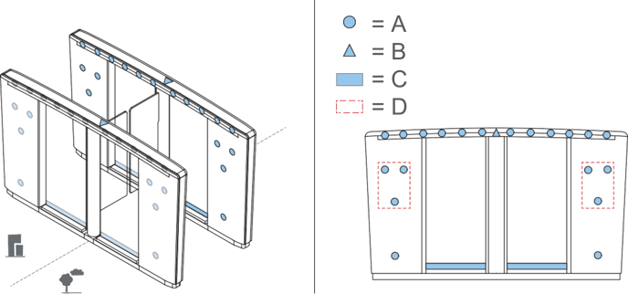 Veiligheidssensoren Lifeline Speedlane Swing | Boon Edam